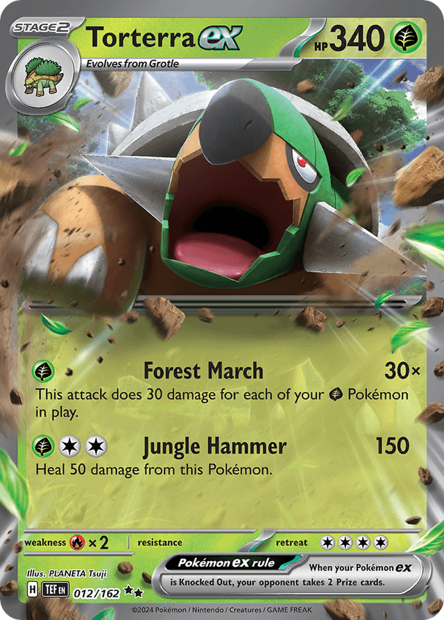 Torterra ex — Temporal Forces #12