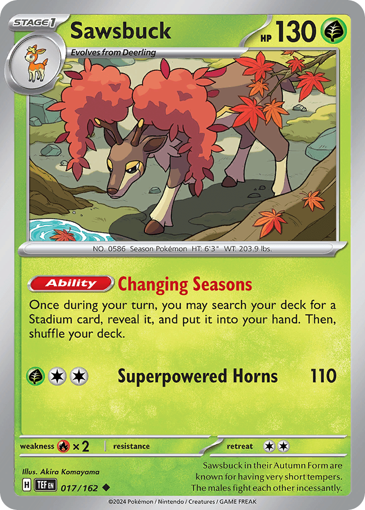 Sawsbuck — Temporal Forces #17