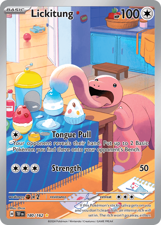 Lickitung — Temporal Forces #180