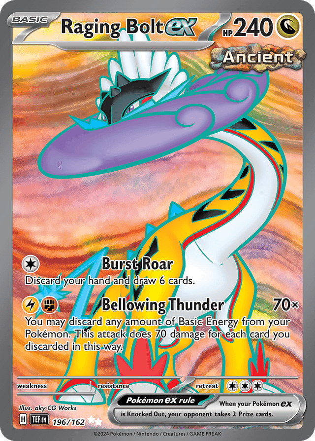 Raging Bolt ex — Temporal Forces #196