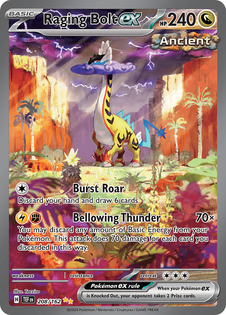 Raging Bolt ex — Temporal Forces #208