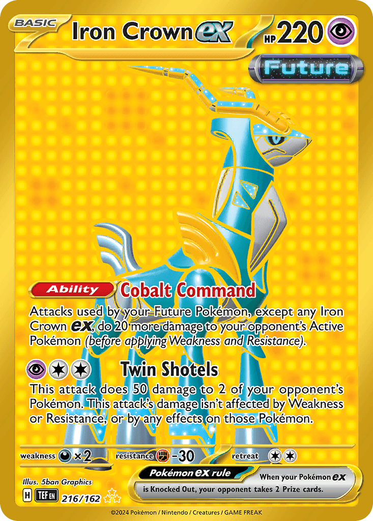 Iron Crown ex — Temporal Forces #216