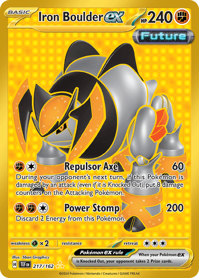 Iron Boulder ex — Temporal Forces #217