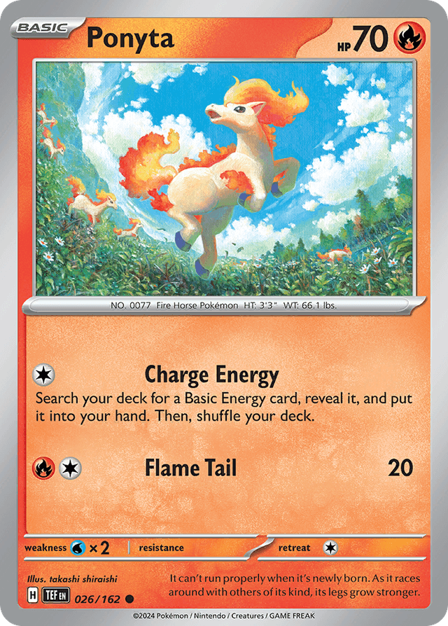 Ponyta — Temporal Forces #26