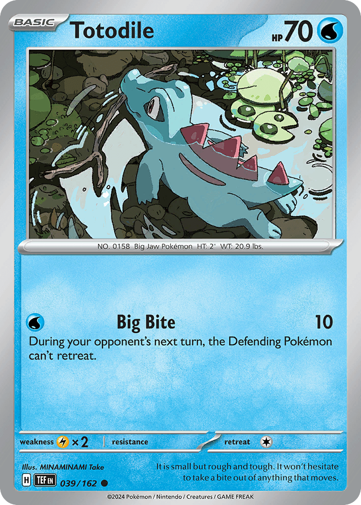 Totodile — Temporal Forces #39