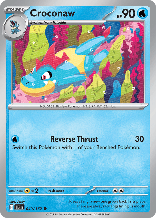 Croconaw — Temporal Forces #40