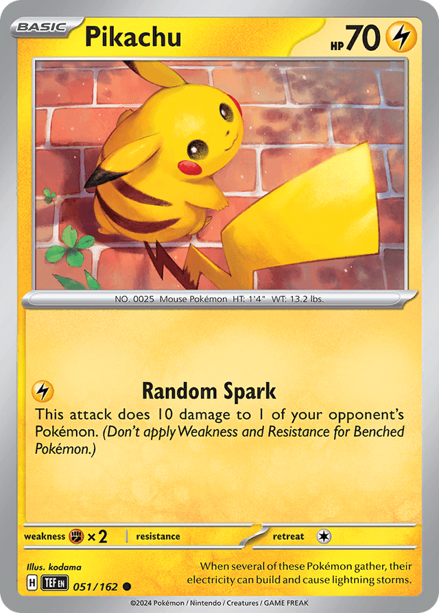 Pikachu — Temporal Forces #51