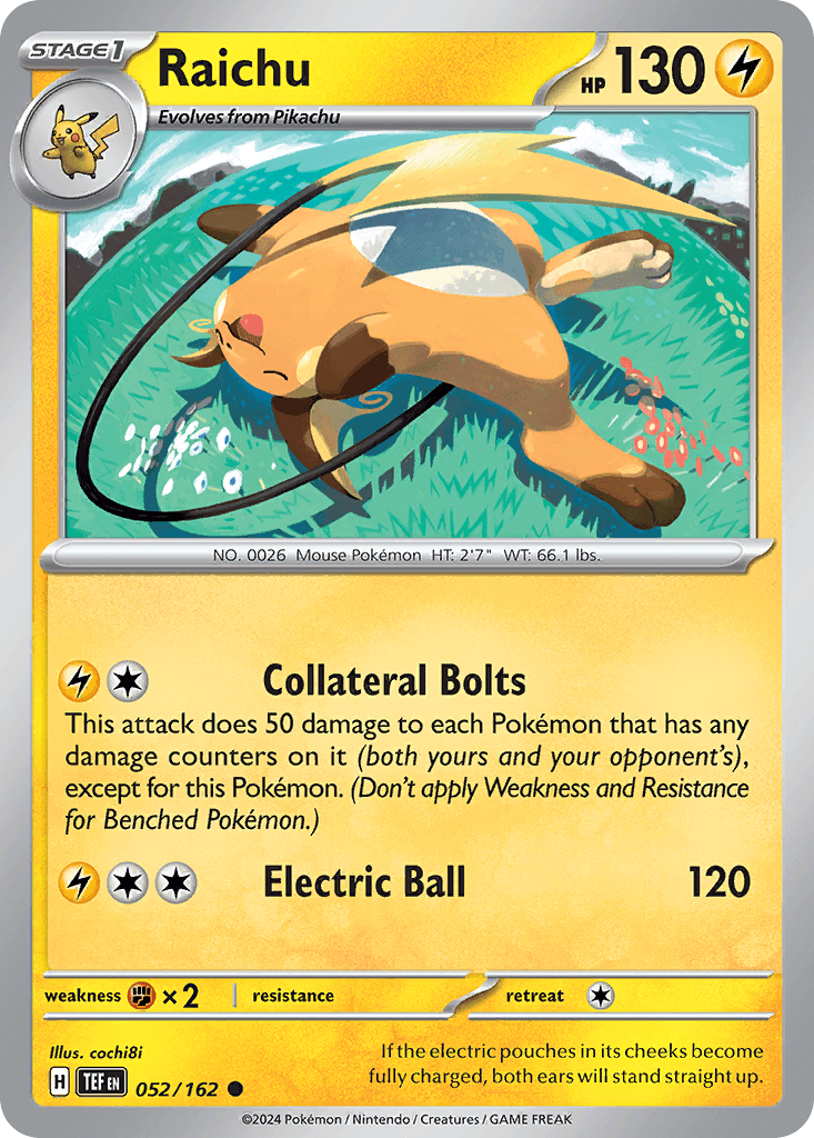 Raichu — Temporal Forces #52