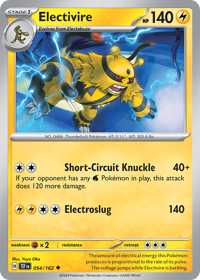 Electivire — Temporal Forces #54