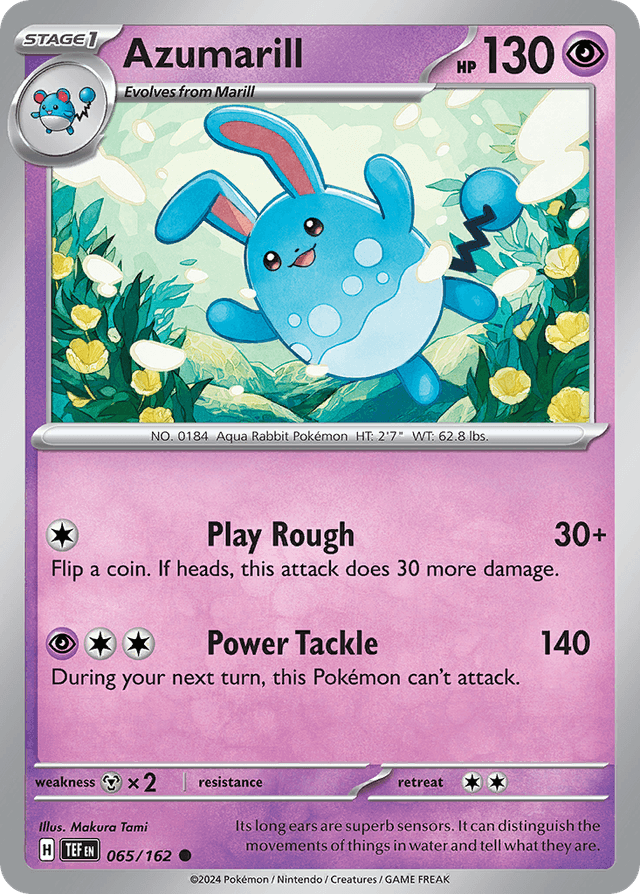 Azumarill — Temporal Forces #65