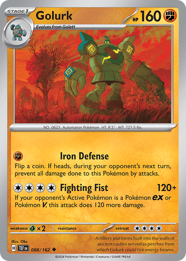 Golurk — Temporal Forces #88