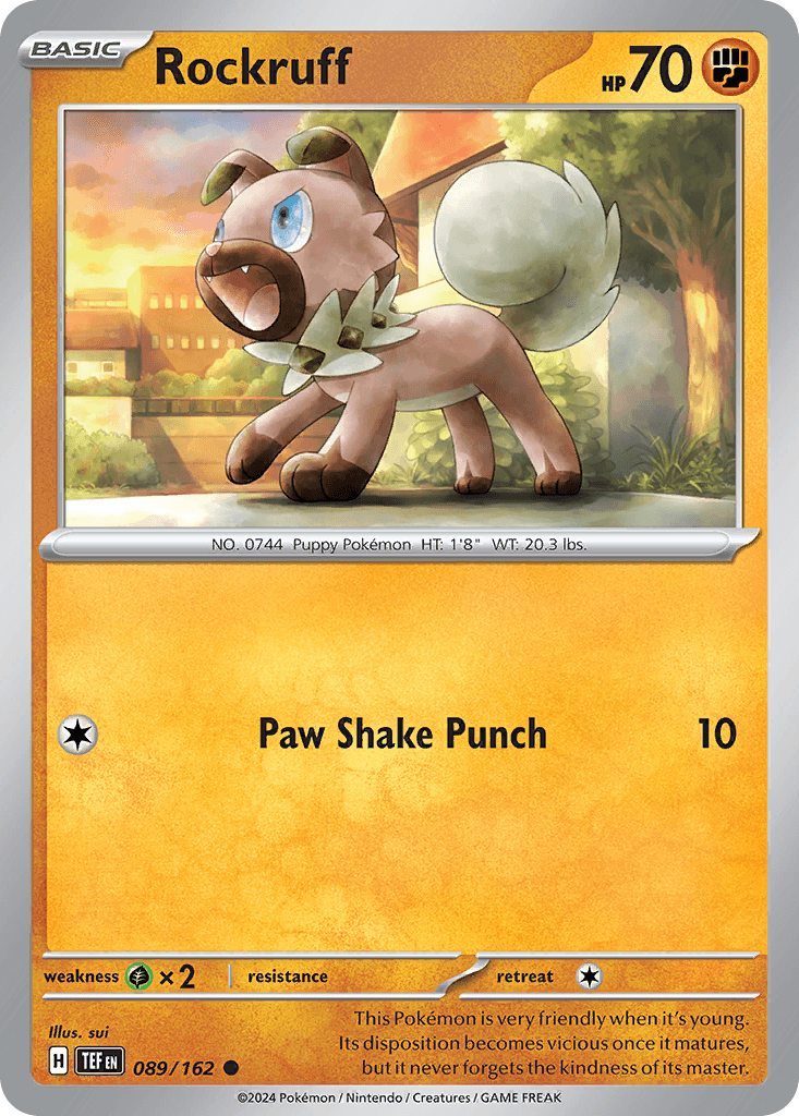 Rockruff — Temporal Forces #89