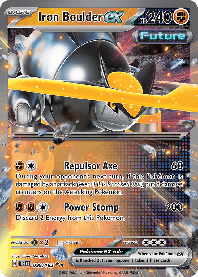 Iron Boulder ex — Temporal Forces #99