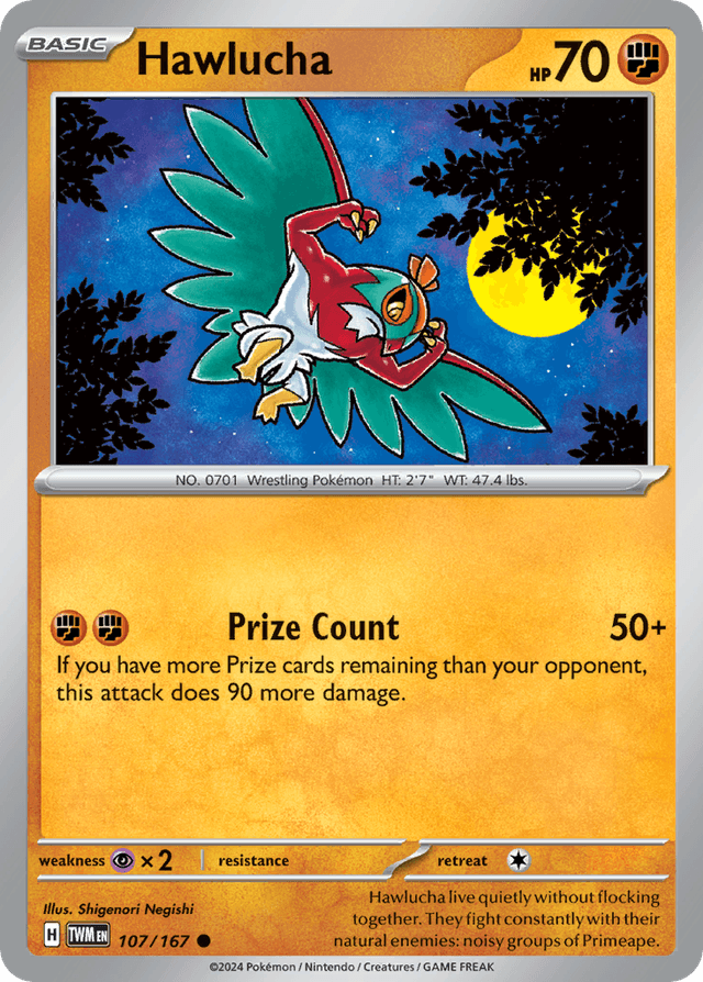 Hawlucha — Twilight Masquerade #107