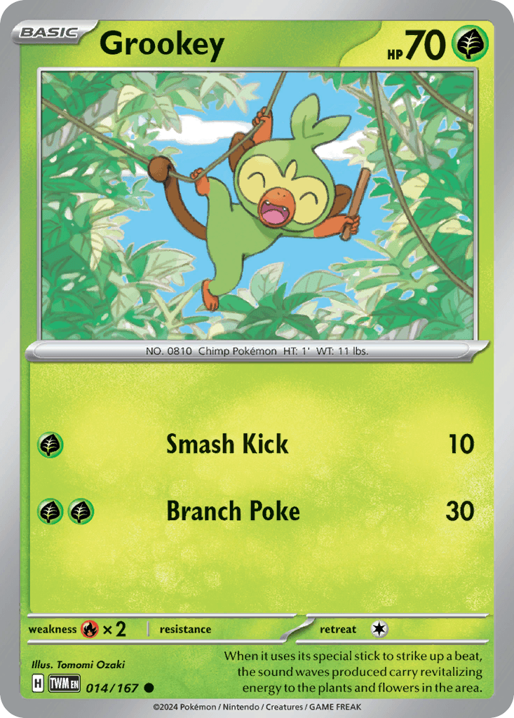 Grookey — Twilight Masquerade #14