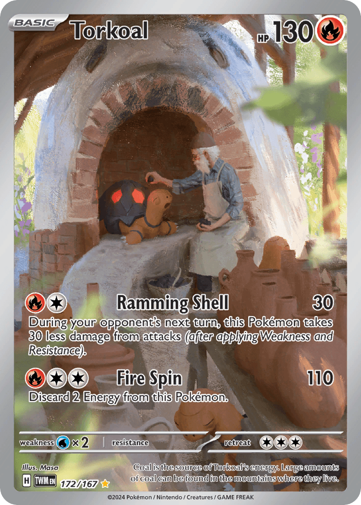 Torkoal — Twilight Masquerade #172