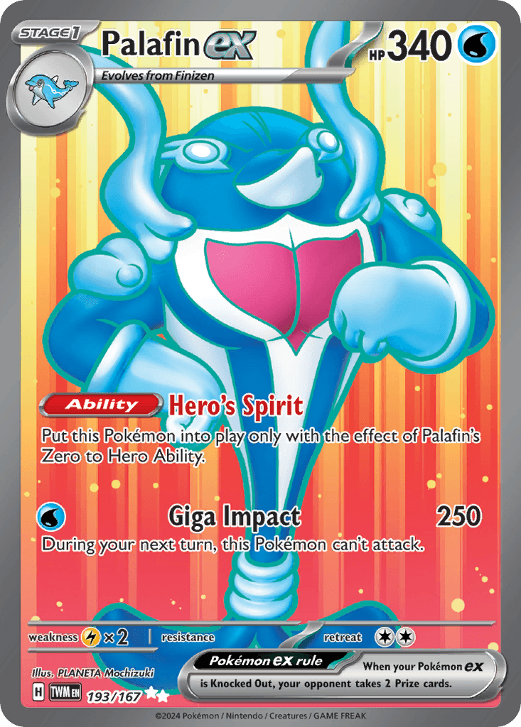 Palafin ex — Twilight Masquerade #193
