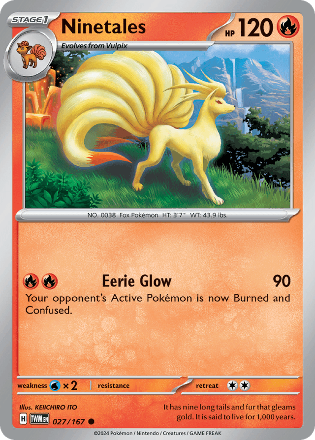 Ninetales — Twilight Masquerade #27