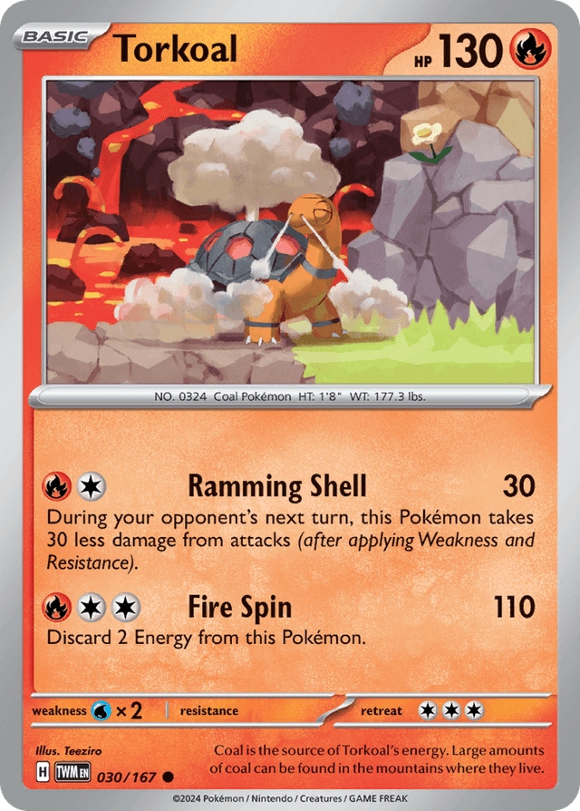 Torkoal — Twilight Masquerade #30