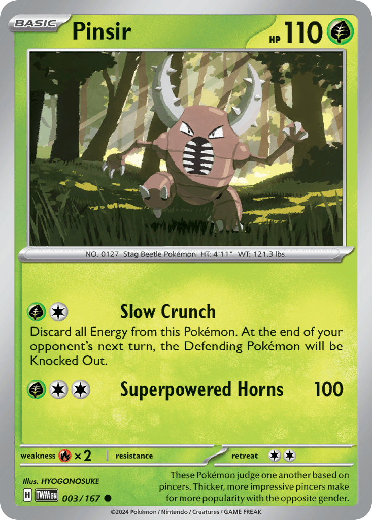 Pinsir — Twilight Masquerade #3
