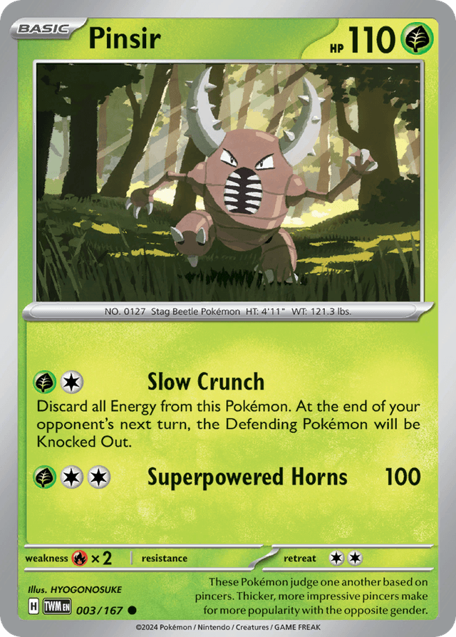 Pinsir — Twilight Masquerade #3