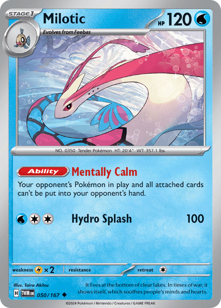 Milotic — Twilight Masquerade #50