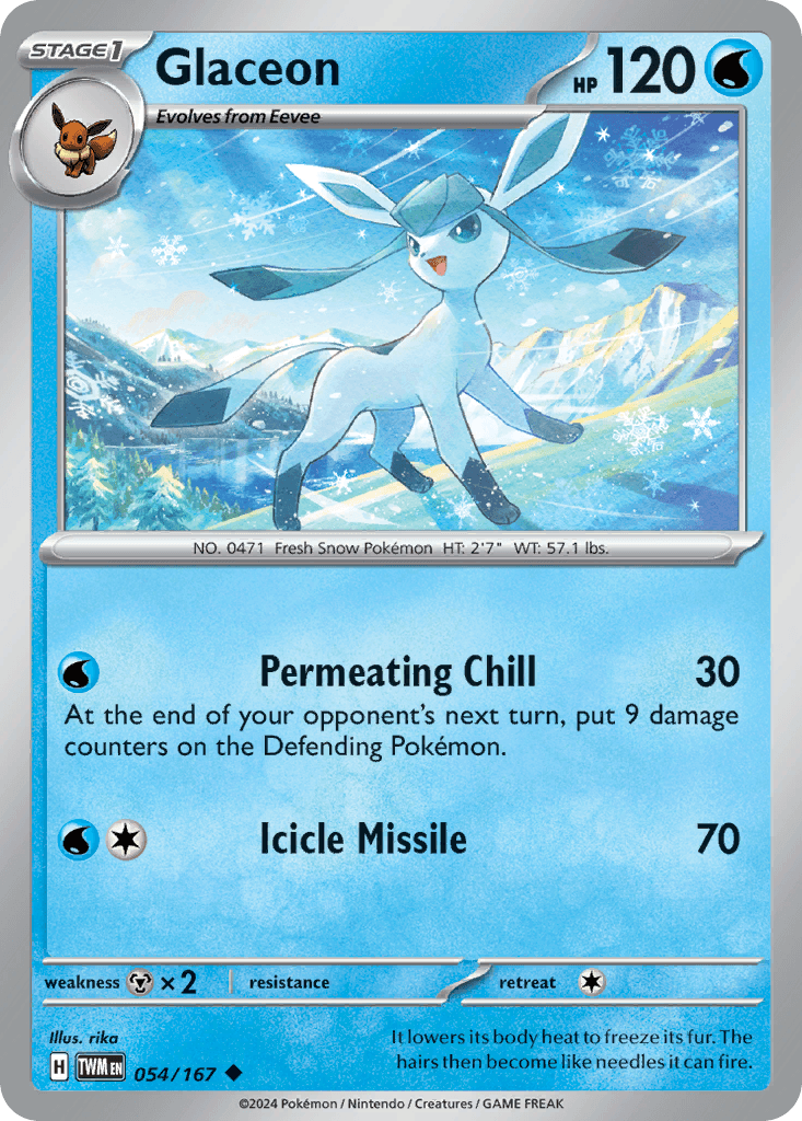 Glaceon — Twilight Masquerade #54