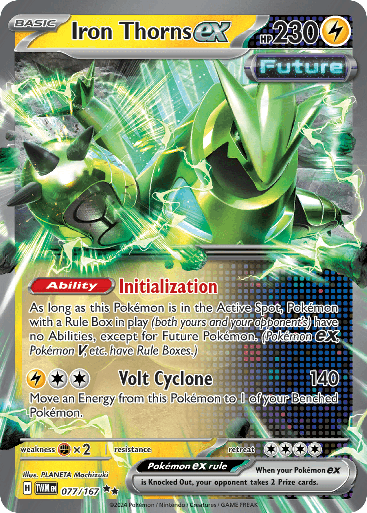 Iron Thorns ex — Twilight Masquerade #77