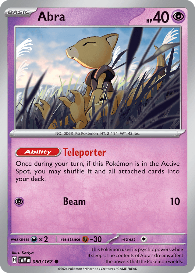 Abra — Twilight Masquerade #80
