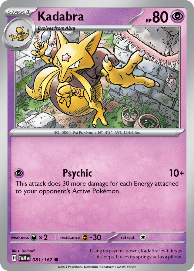 Kadabra — Twilight Masquerade #81