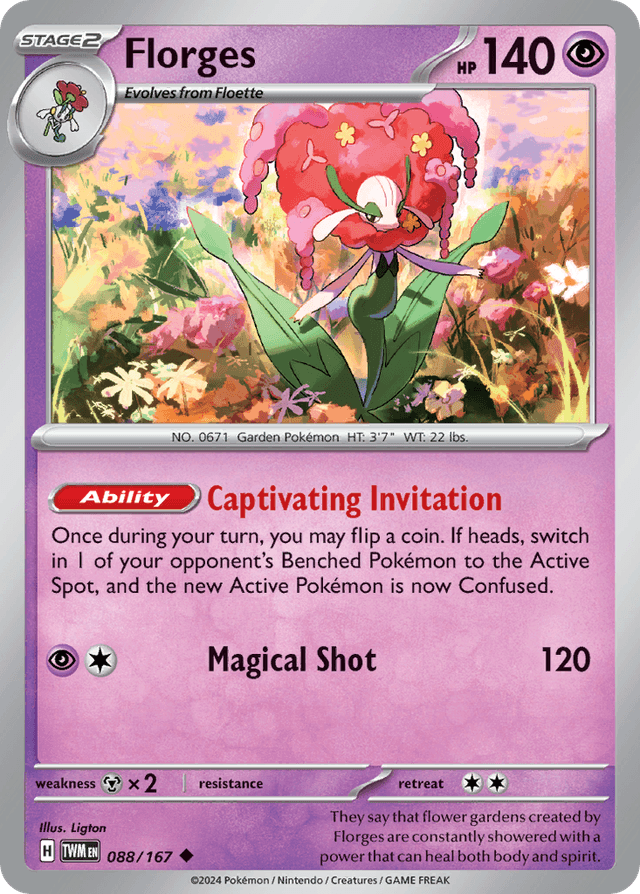Florges — Twilight Masquerade #88