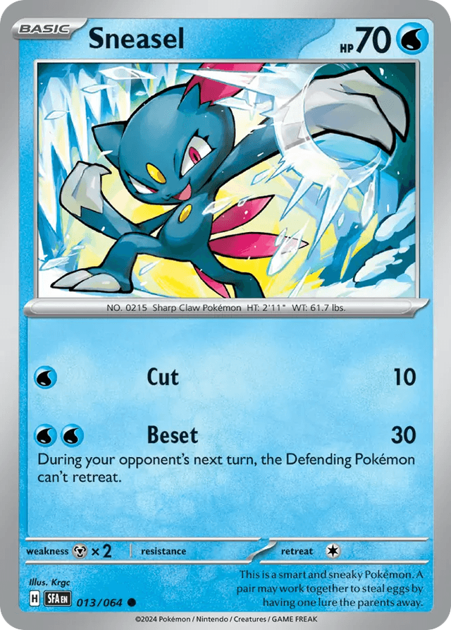 Sneasel — Shrouded Fable #13