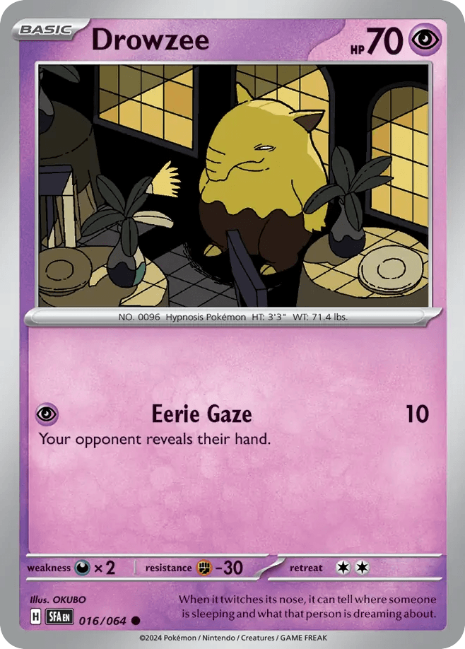 Drowzee — Shrouded Fable #16