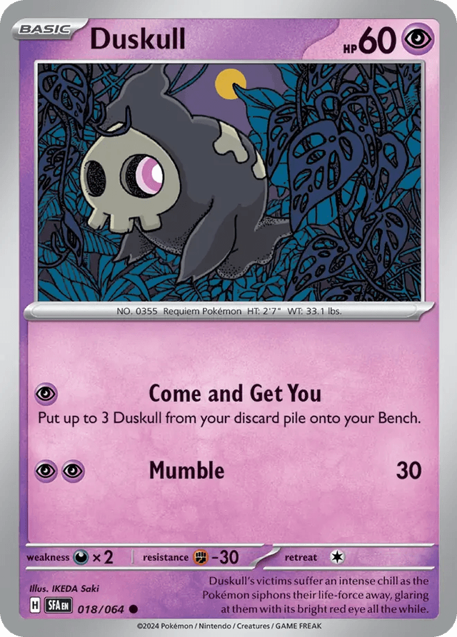 Duskull — Shrouded Fable #18