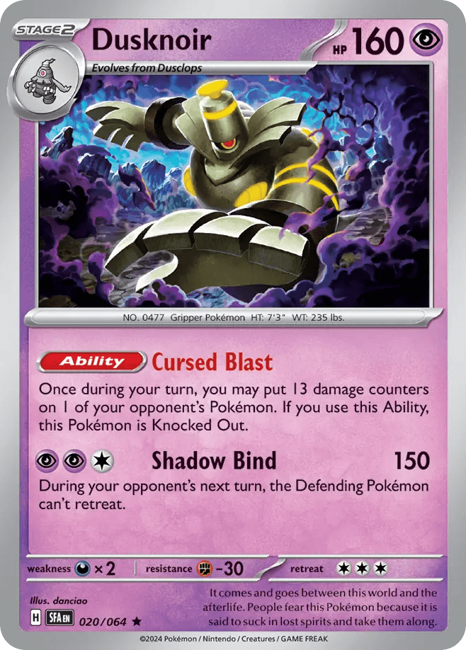 Dusknoir — Shrouded Fable #20