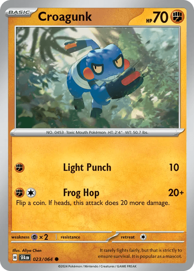 Croagunk — Shrouded Fable #23