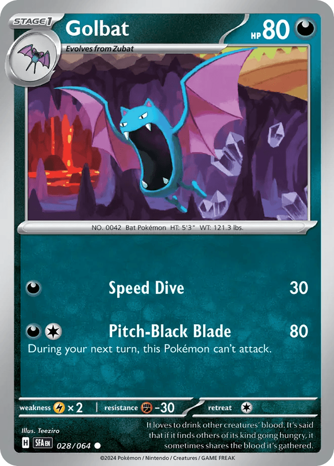 Golbat — Shrouded Fable #28
