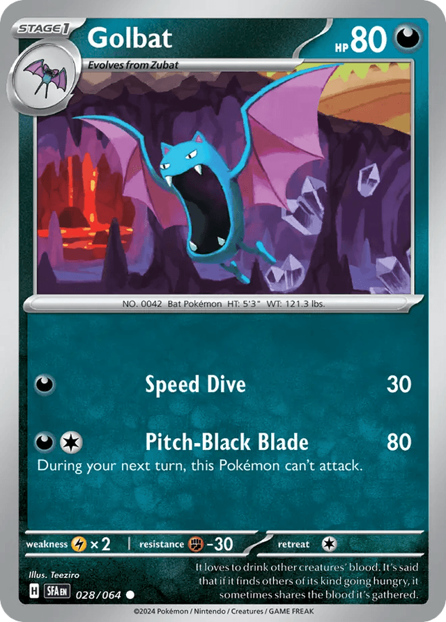 Golbat — Shrouded Fable #28