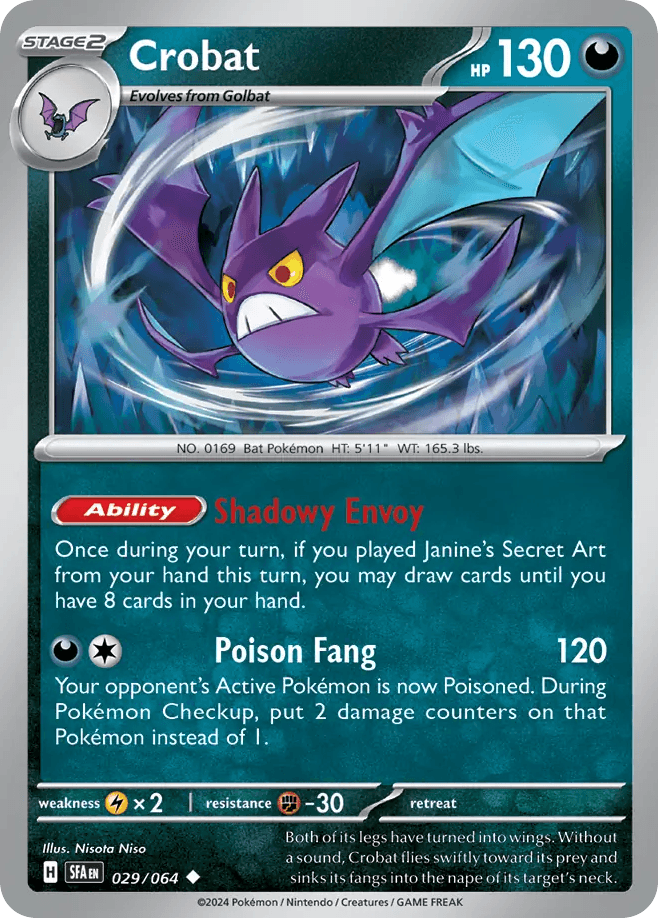 Crobat — Shrouded Fable #29