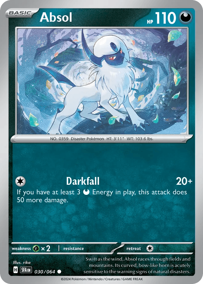 Absol — Shrouded Fable #30