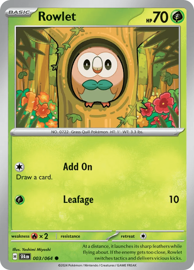 Rowlet — Shrouded Fable #3