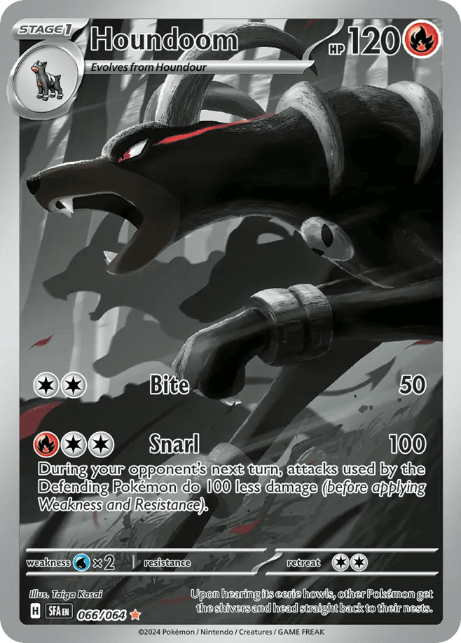 Houndoom — Shrouded Fable #66