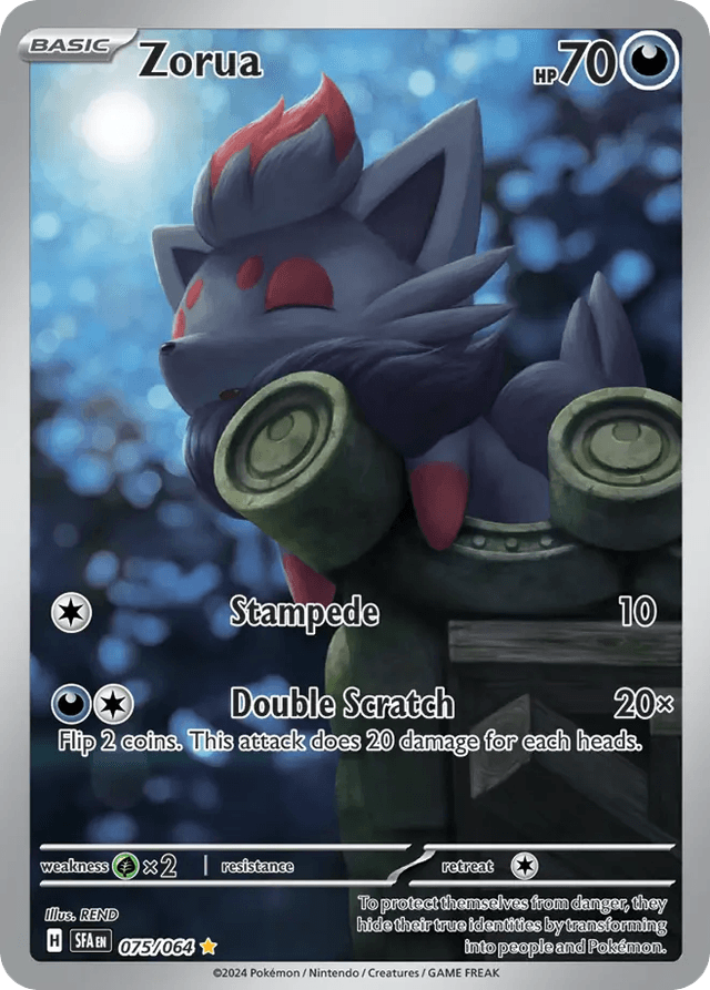 Zorua — Shrouded Fable #75