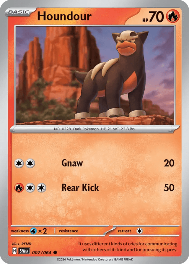 Houndour — Shrouded Fable #7