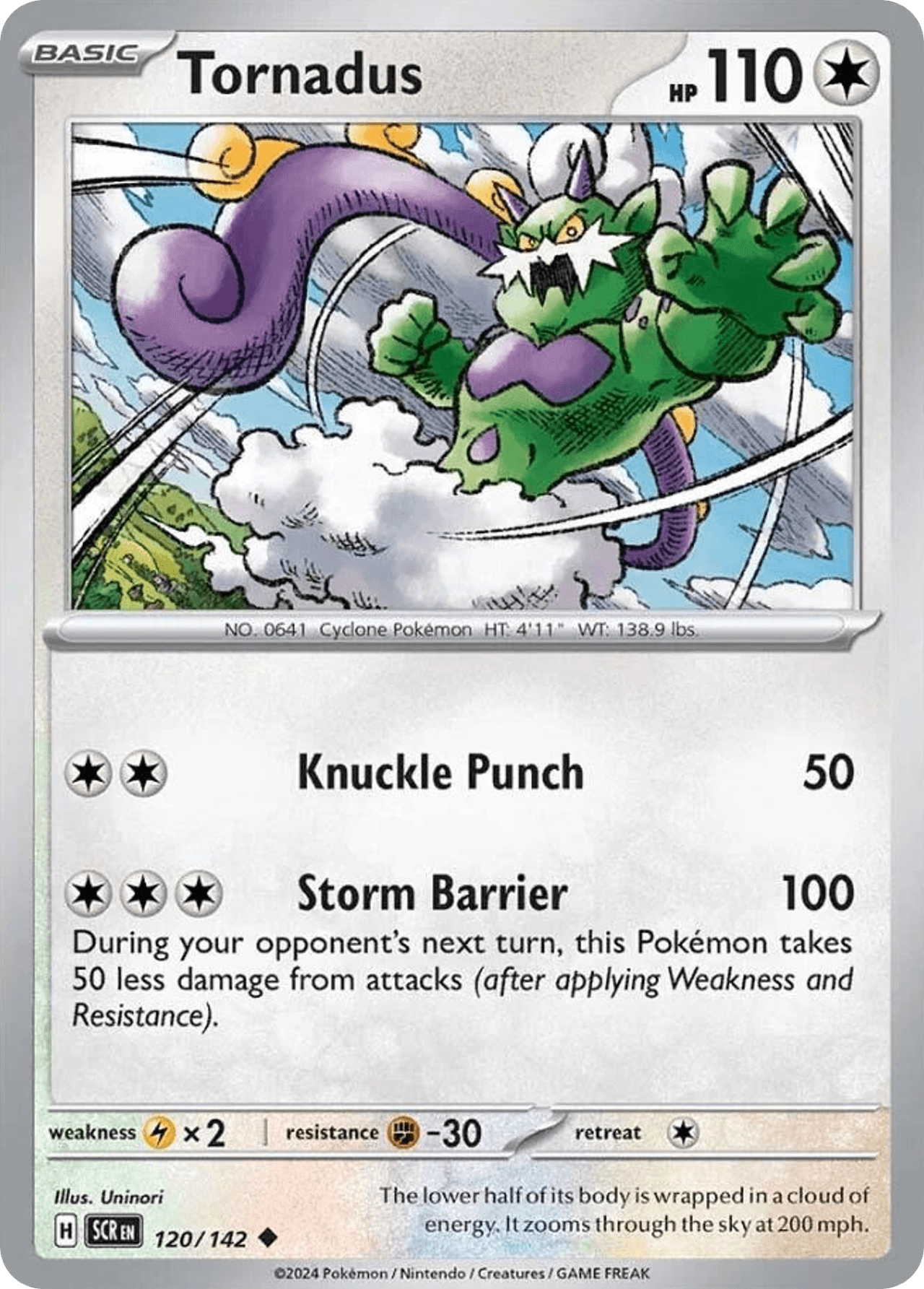 Tornadus — Stellar Crown #120