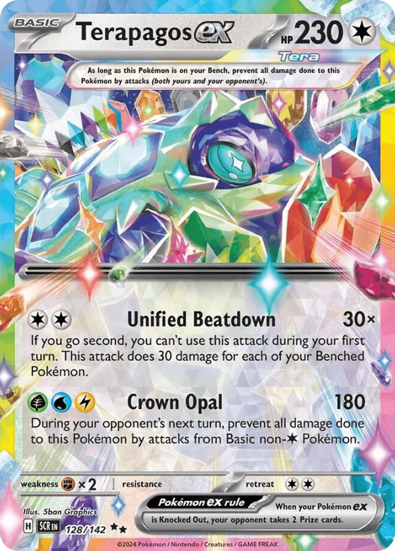 Terapagos ex — Stellar Crown #128