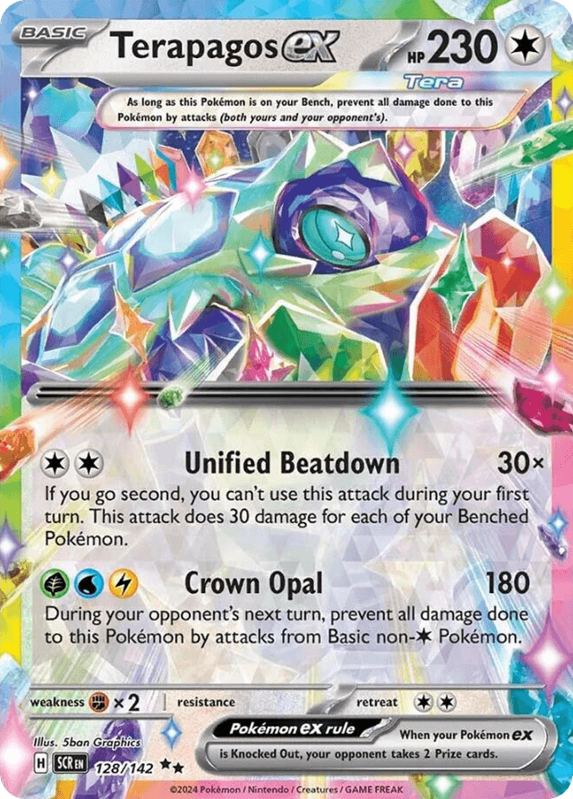 Terapagos ex — Stellar Crown #128