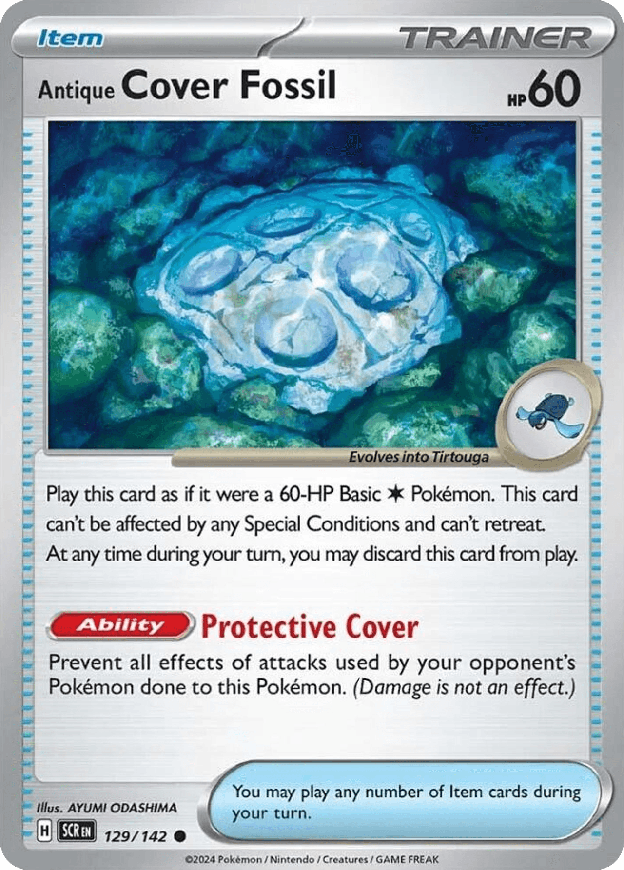 Antique Cover Fossil — Stellar Crown #129