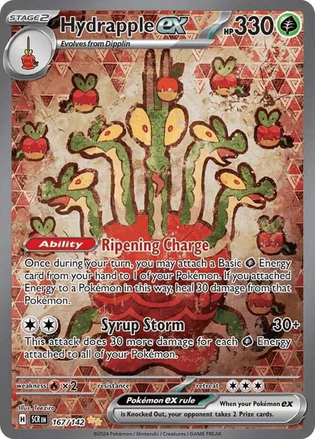 Hydrapple ex — Stellar Crown #167