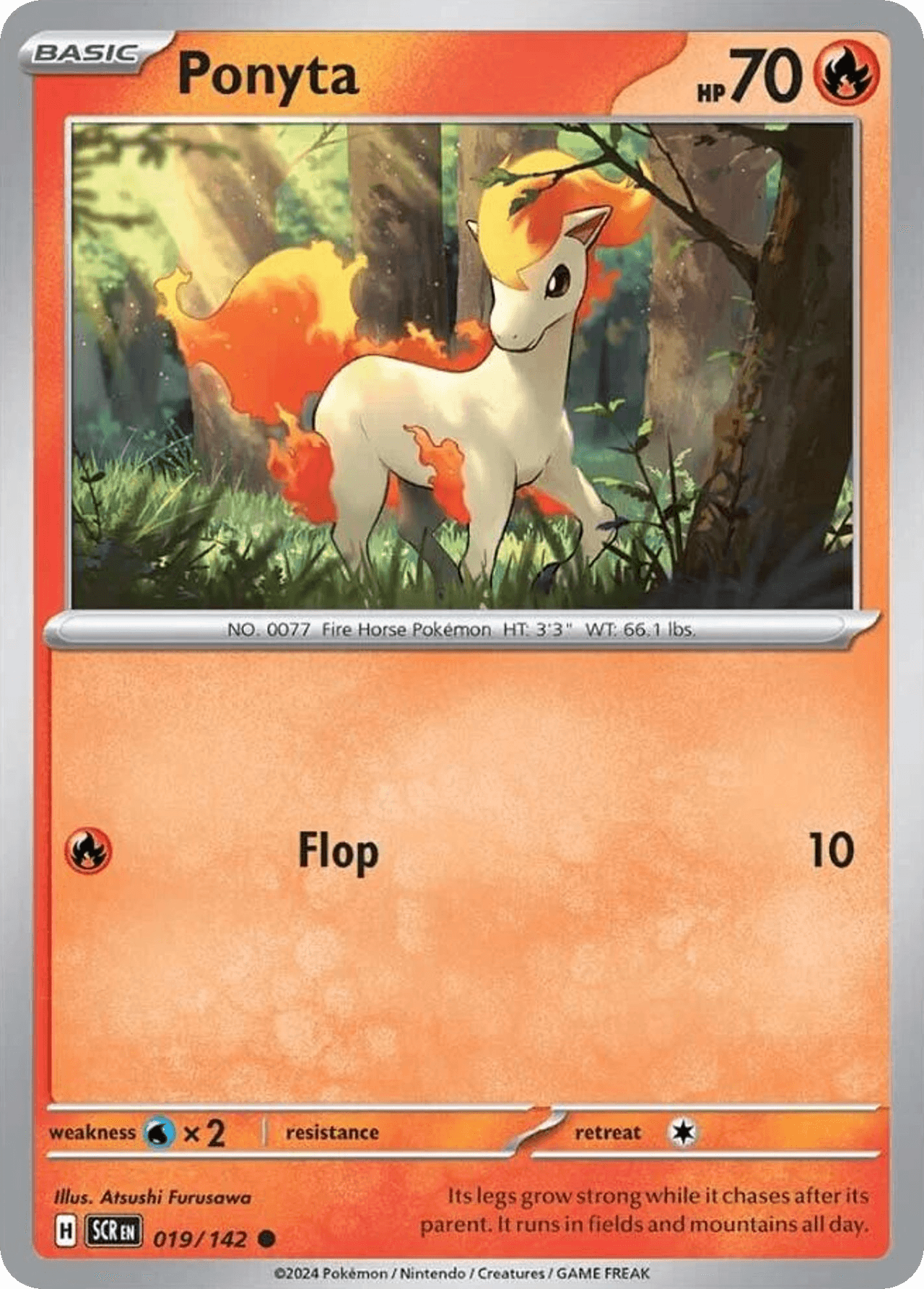 Ponyta — Stellar Crown #19